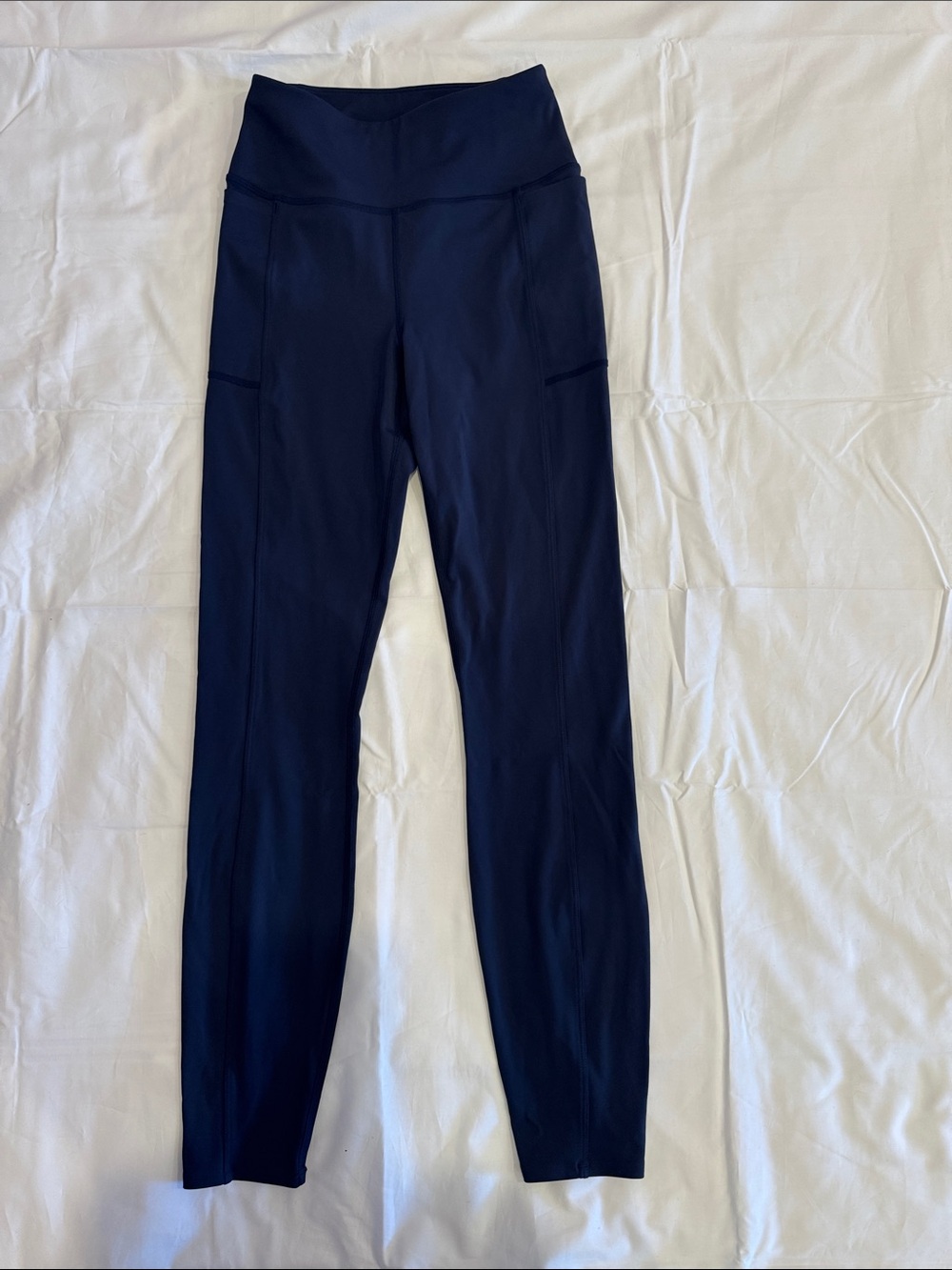 Travis Mathew Dark Navy High-Rise Performance Leggings